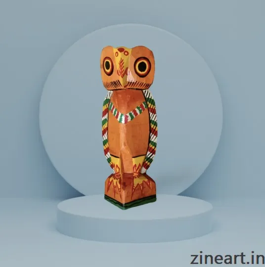 cute Owl. 
Made of Hand crafted Wood.
