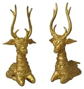 Dokra deer pair